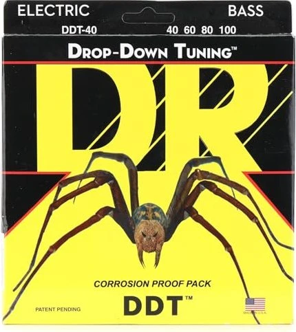 DR Strings Drop-Down Tuning Bass Light