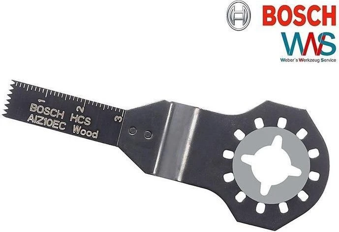 Bosch Professional AIZ10EC Wood HCS Tauchsägeblatt 10mm, 1 Stück