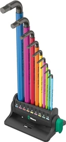 Wera 950/9 Hex-Plus Multicolour 3 Innensechskant Winkelschlüsselsatz, 9-tlg.