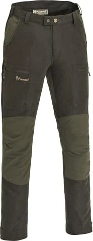 Pinewood Caribou Hunt Hose lang wildlederbraun/dunkeloliv (Herren)
