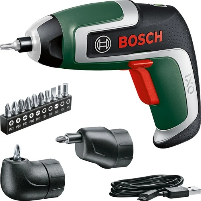 Bosch DIY Ixo VII grün Akku-Schrauber inkl. Akku 2.0Ah + Zubehör