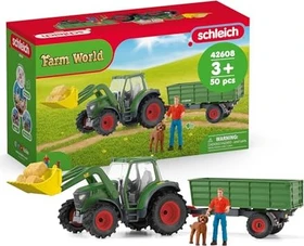 Schleich Farm World - Traktor mit Anhänger