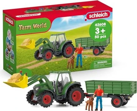 Schleich Farm World - Traktor mit Anhänger