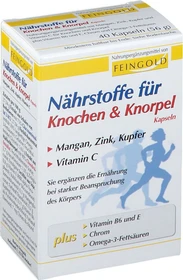 Feingold Nährstoffe für Knochen & Knorpel Kapseln, 40 Stück