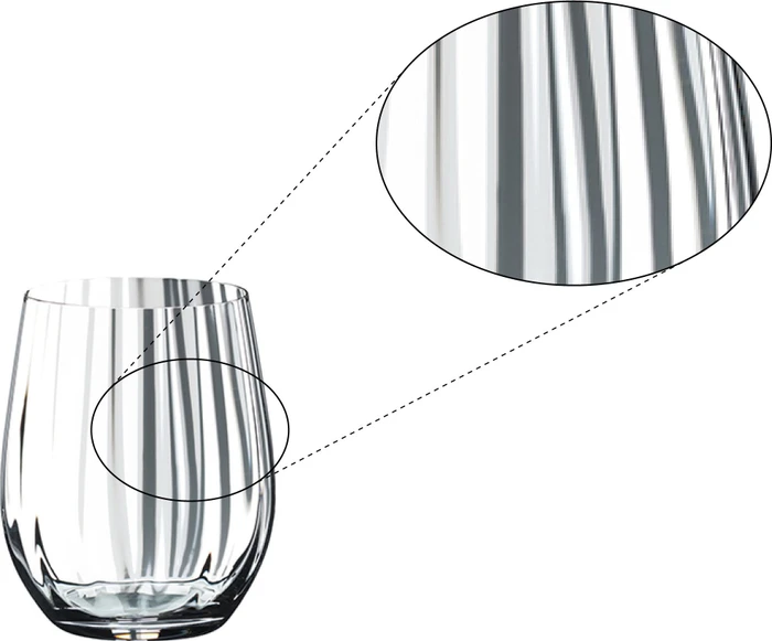 Riedel Tumbler Collection Optical O Whiskeyglas, 2 Stück