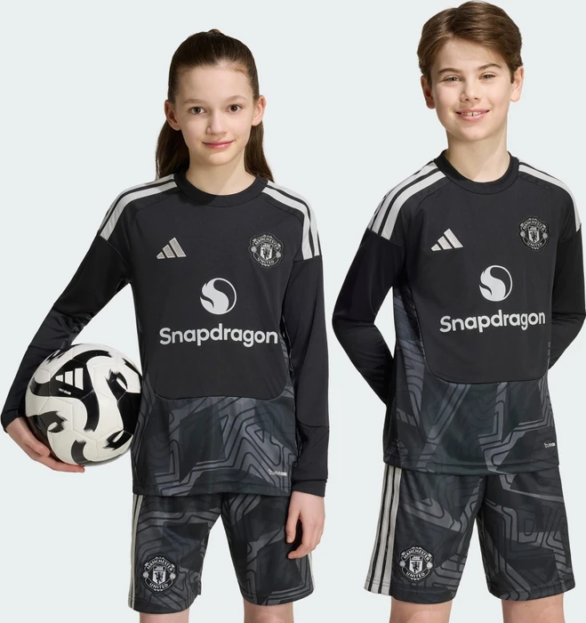 adidas Manchester United 2026/2027 Torwarttrikot schwarz (Junior)
