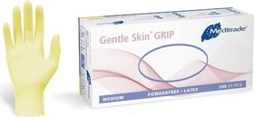Meditrade Latex Gentle Skin Grip Einweghandschuhe L, 100 Stück