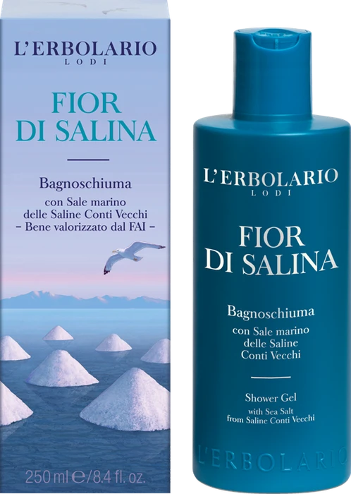L'Erbolario Fior di Salina Bade- und Duschgel, 250ml