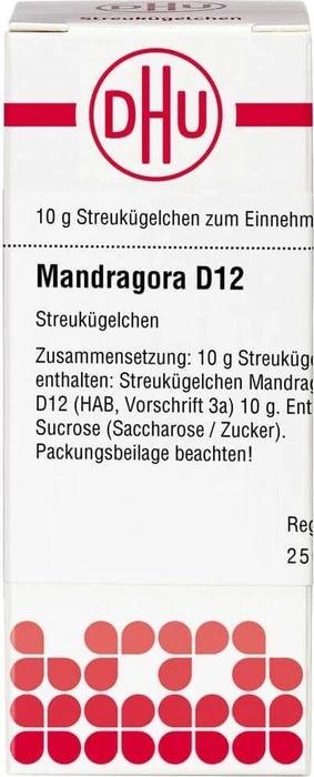 MANDRAGORA D12, 10 g