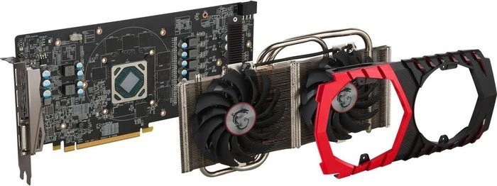 MSI Radeon RX 470 Gaming X 4G, 4GB GDDR5, DVI, 2x HDMI, 2x DP