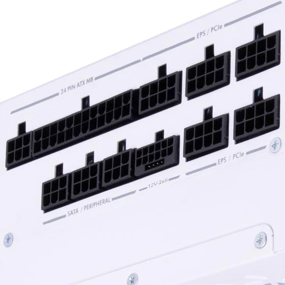 SilverStone Decathlon Gold Series DA1000R GM (12V-2x6) weiß 1000W, ATX 3.0