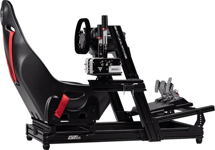 Next Level Racing GT Elite Aluminium Simulator Cockpit, Wheel Plate Edition