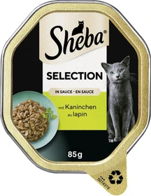 Sheba feines Geschnetzeltes mit Kaninchen in feiner Sauce, 100g