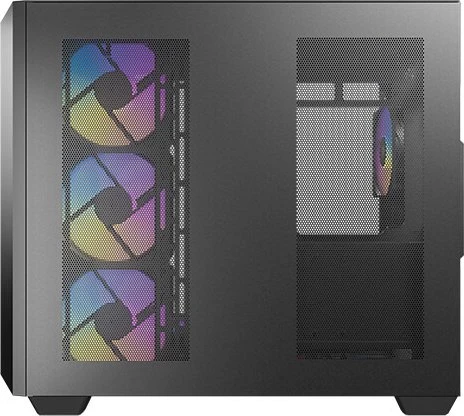 Antec C5 ARGB Black, Glasfenster