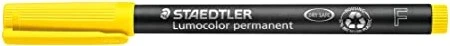 Staedtler Lumocolor 318 permanent gelb, 10er-Pack