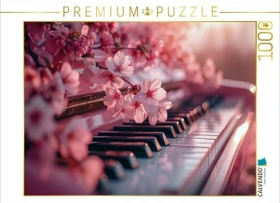 Calvendo Symphonie im Frühling - Klavier und Kirschblüten