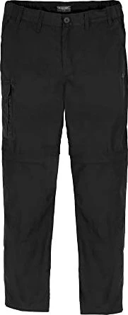 Craghoppers Kiwi Convertible Short Zip-Off Hose lang schwarz (Herren)