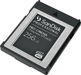 SanDisk Professional PRO-CINEMA R1700/W1400 CFexpress 2.0 Type B 256GB