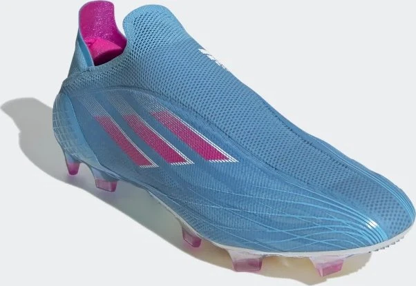 adidas X Speedflow+ FG sky rush/team shock pink/cloud white