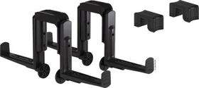 Lechuza Duo Blumenkastenhalter inkl. Adapter schwarz