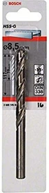 Bosch Professional HSS-G Spiralbohrer, 8.5x75x117mm, 1 Stück