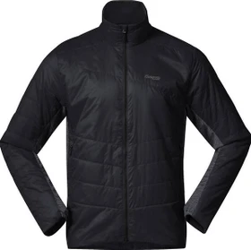 Bergans Rabot V2 Insulated Hybrid Funktionsjacke black/solid charcoal (Herren)