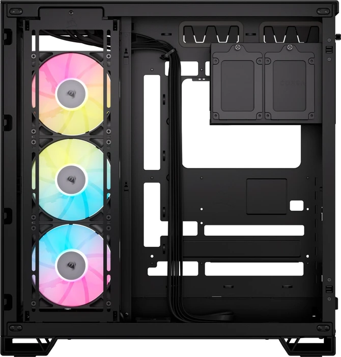 Corsair 6500X RGB iCUE LINK, schwarz, Glasfenster