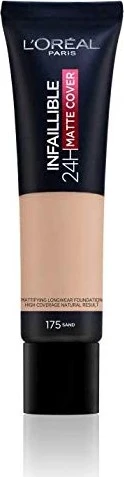 L'Oréal Infaillible 32H Matte Cover Foundation 175 cool undertone LSF25, 30ml