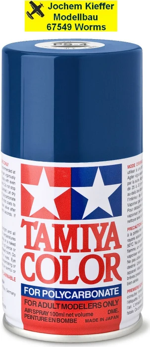 Tamiya Polycarbonat Spray Color PS-4 blue, 100ml