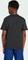 adidas Essentials T-Shirt kurzarm black/blue fusion/glow blue (Junior) Vorschaubild