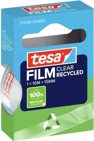 tesa tesafilm eco & clear transparent, Klebestreifen, 15mm/10m, 1 Stück