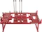 Streacom BC1 Open Benchtable rot Vorschaubild