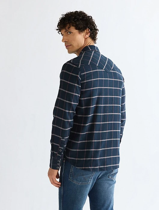 Wrangler Regular Western Hemd langarm sapphire rose (Herren)