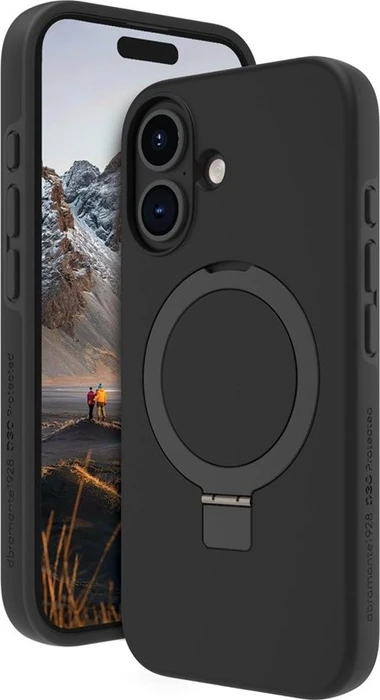 dbramante1928 Iceland Ultra D3O MagSafe Kickstand für Apple iPhone 16 schwarz