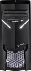 Captiva Gaming G9IG 19V3, Core i7-9700, 8GB RAM, 120GB SSD, 1TB HDD, GeForce GTX 1660