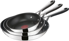 Tefal E 3143S Jamie Oliver Kitchen Essentials Pfannen-Set, 3-tlg.