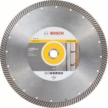 Bosch Professional Best for Universal Turbo Diamanttrennscheibe, 350x3.2x25.4mm, 1 Stück