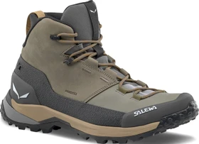 Salewa Puez Leather Mid Powertex bungee cord/onyx (Herren)