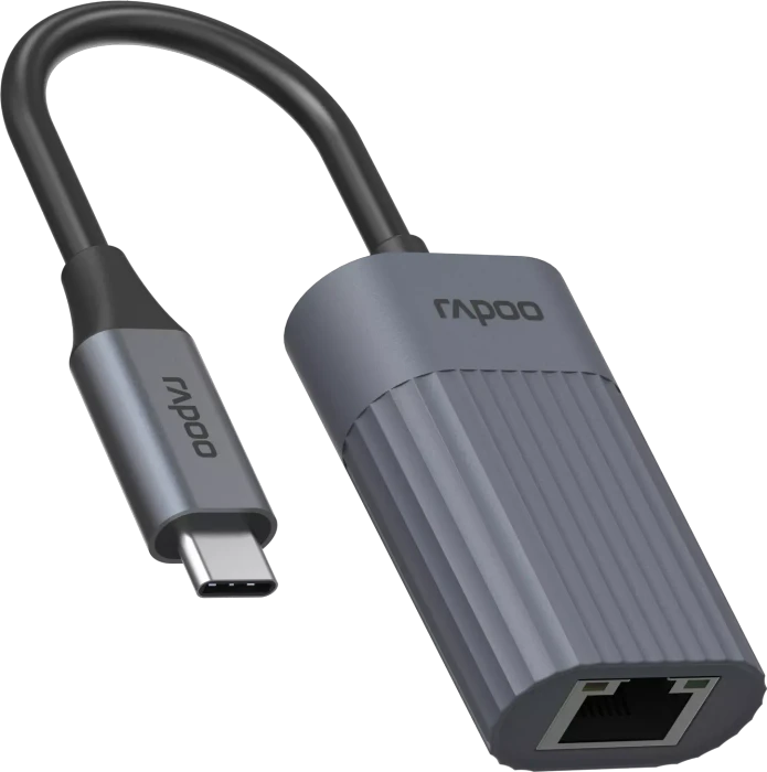 Rapoo UCA-1016 Gigabit LAN-Adapter, 1x USB-C 3.0 [Stecker]