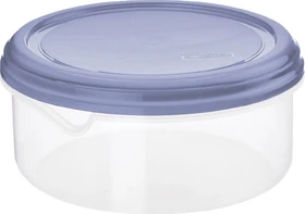 Rotho Rondo Kühlschrankdose Aufbewahrungsbehälter rund 1.25l horizontblau