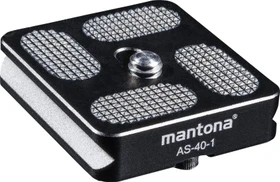 Mantona AS-40-1 Schnellwechselplatte 40mm