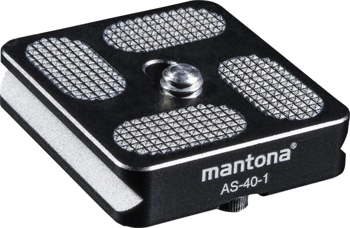 Mantona AS-40-1 Schnellwechselplatte 40mm