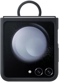 Samsung Silicone Case with Ring für Galaxy Z Flip 5 Indigo