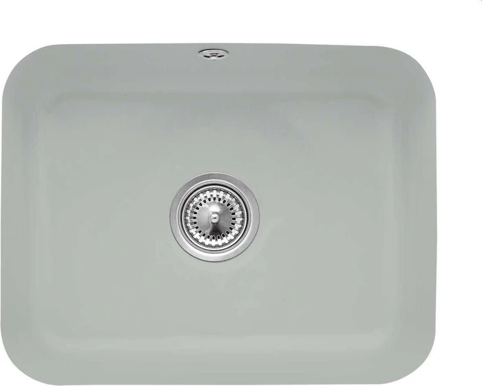 Villeroy und Boch Unterbauspüle 670601KD mit Ablaufgarnitur, Handbetätigung, Befestigungssatz, Fossil Image