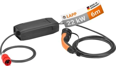 Lapp Mobility Mobile Ladestation Basic Typ 2 CEE (bis 22 kW), 6m Ladekabel
