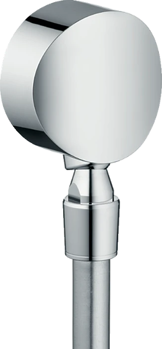 Hansgrohe FixFit S Wandanschluss mit Rückflussverhinderer und Kugelgelenk chrom