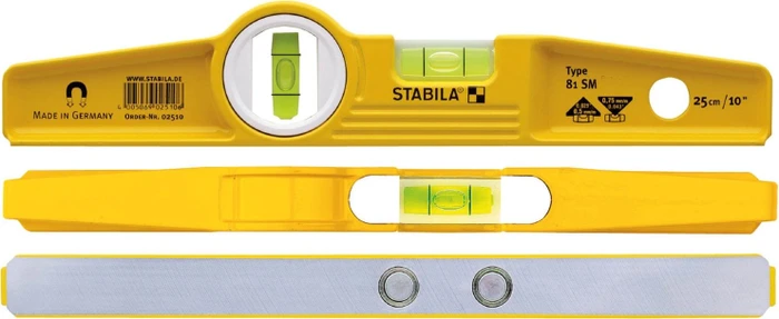 Stabila 81 SM Torpedo Wasserwaage 25cm