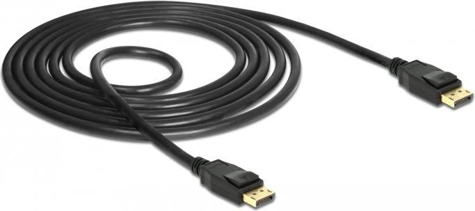 DeLOCK DisplayPort 1.2 Kabel 4K 60Hz schwarz, 1.50m
