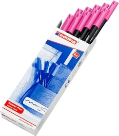 edding 1200 neon pink, 10er-Pack