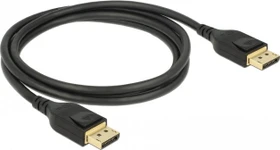 DeLOCK DisplayPort 1.4 Kabel 8K 60Hz schwarz, 1m